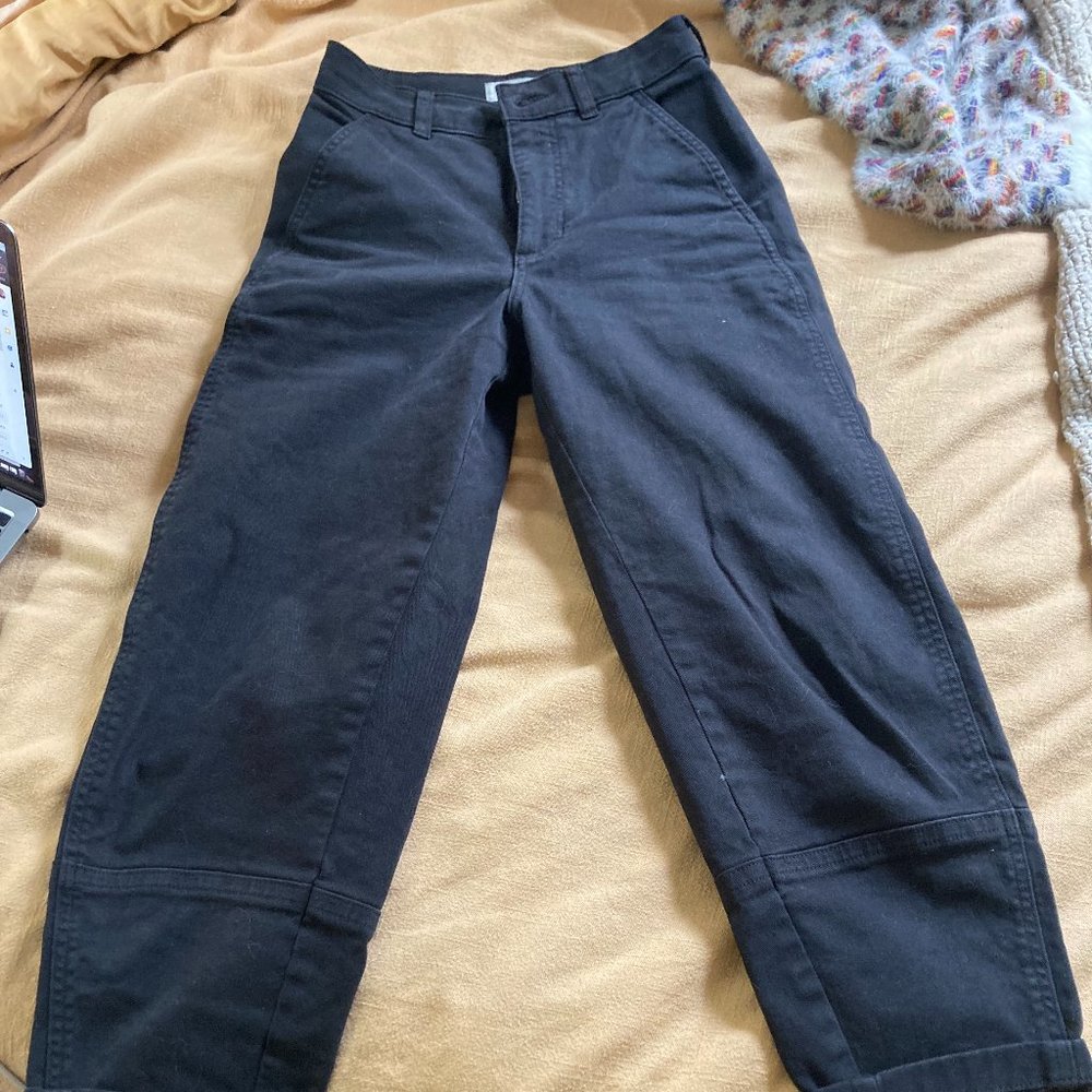 Everlane Utility Barrel Pant, Black